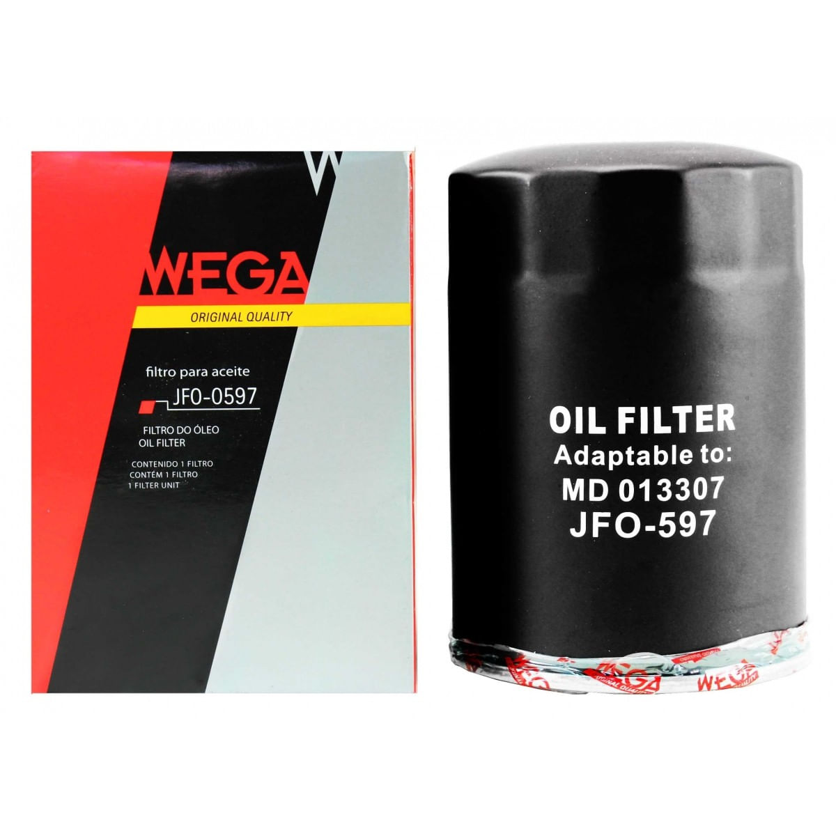 Filtro de Oleo Blindado Pajero DAKAR HPE 3.2 - 2012 até 2013 WEGA