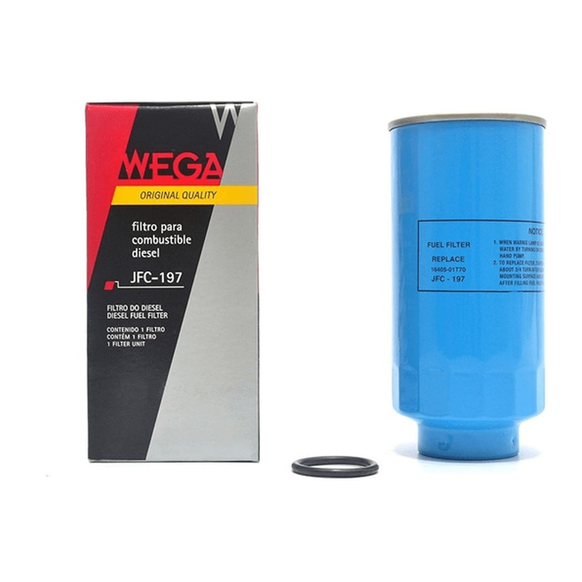 Filtro de Combustível WEGA JFC197 - Envia Peças