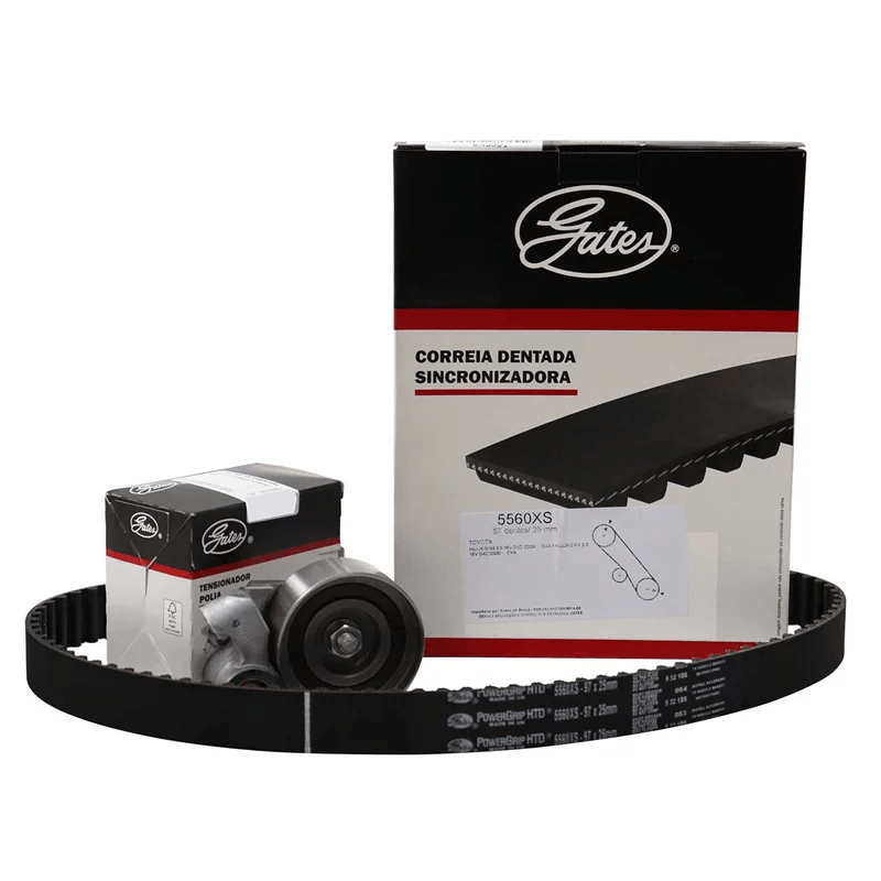 信　KSR80 Kit Correia Dentada Gates KS509 Peugeot 306, 405 - Cód.4576