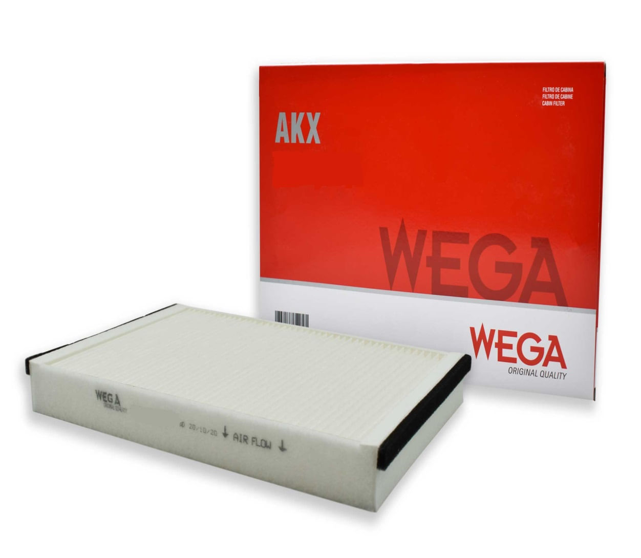 Filtro de Ar de Cabine WEGA AKX19572 - Envia Peças