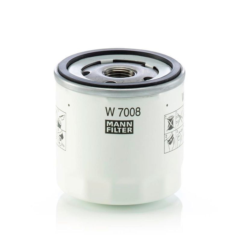 Filtro de Oleo Blindado MANN HUMMEL W7008 - Envia Peças