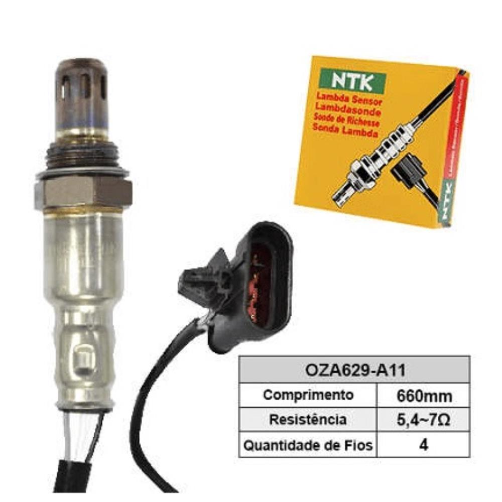 Sonda Lambda Sensor de Oxigenio Punto - até NGK OZA629A11 - Envia