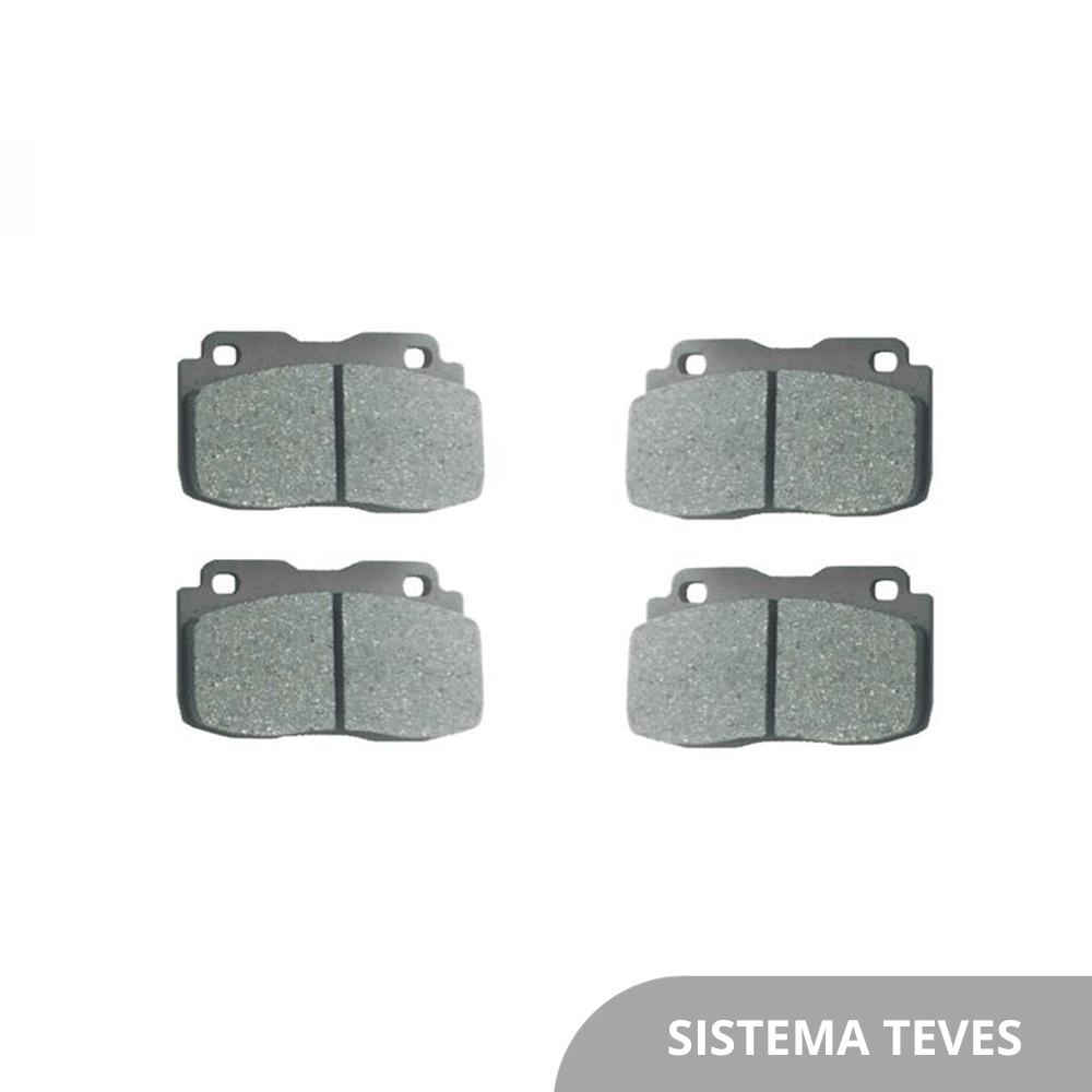 Pastilha de Freio Dianteira Spazio - 1983 até 1985 TRW RCPT00233 ...