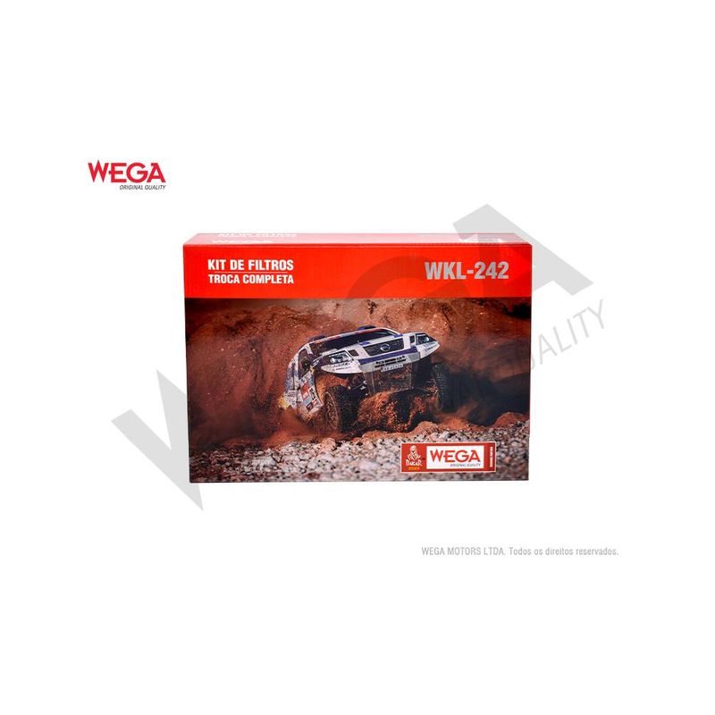 Kit de Filtros March S - 2015 até 2020 WEGA WKL242 - Envia Peças