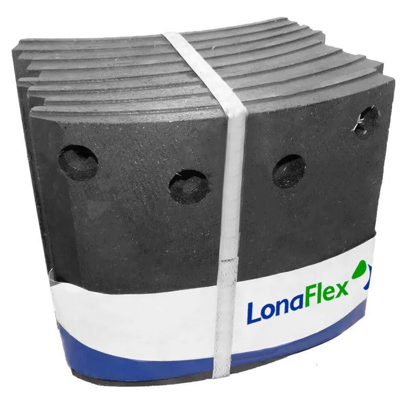 Lona de Freio Dianteira/traseira 1718 - 1990 até 2000 LONAFLEX L552-1746444302712