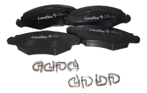 Pastilha de Freio Dianteira Hoggar XR - 2010 até 2013 LONAFLEX P435-1746474586292