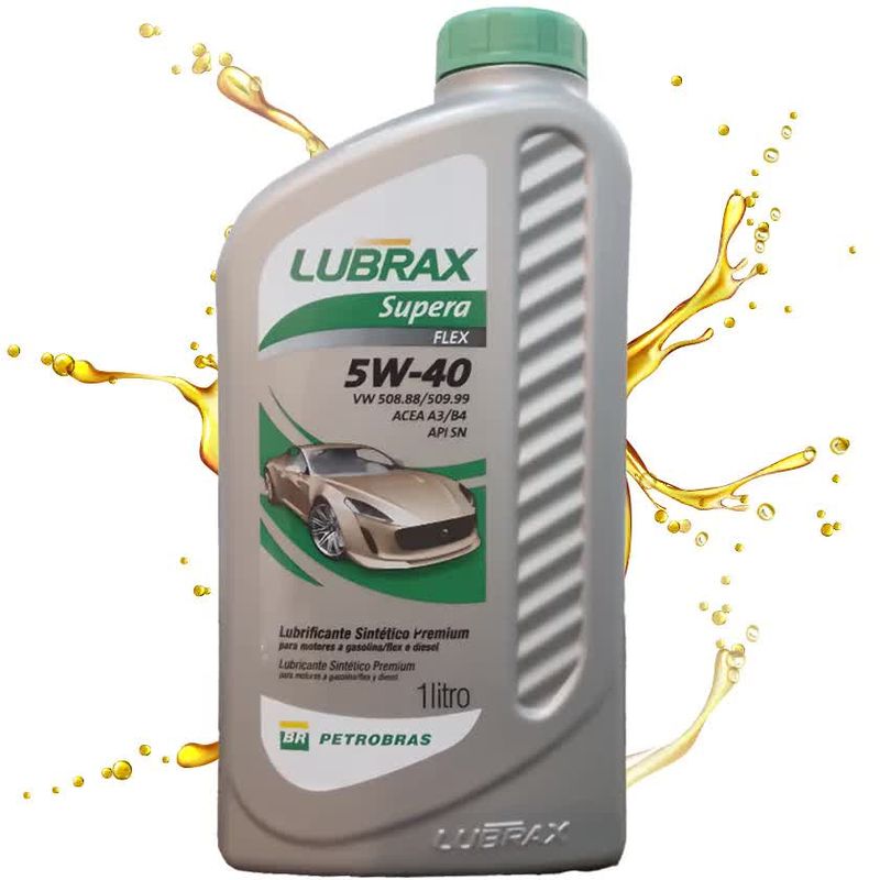 Oleo do Motor Sintetico 5w40 LUBRAX 01023032-1746631202732