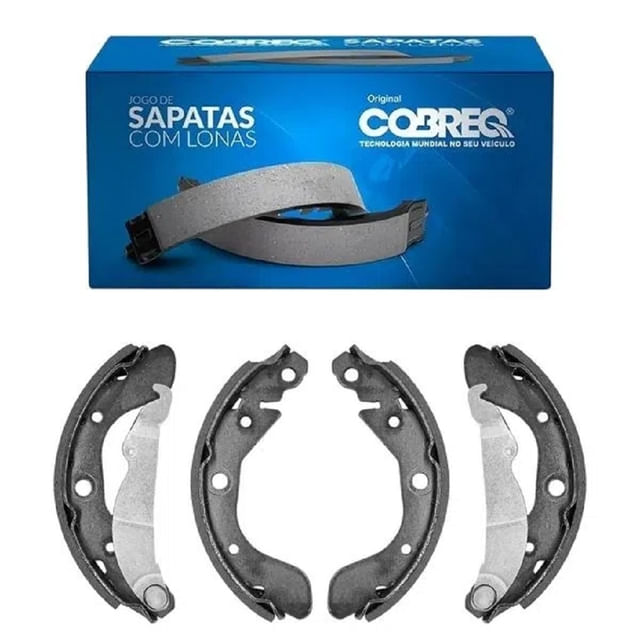 Sapata de Freio Onix LT - 2013 até 2015 COBREQ 2715CPA-1751909852742