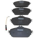 Pastilha de Freio Dianteira FERODO HQF4125AC-1754677542671